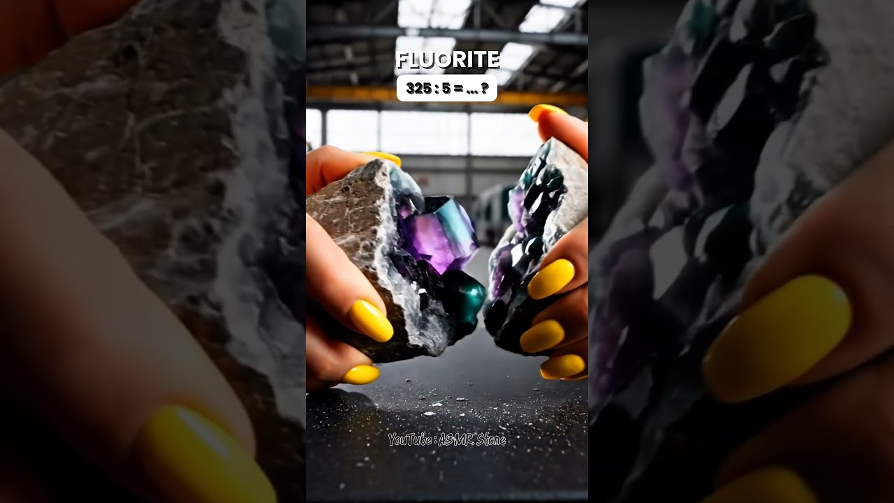 😱 Uncovering HIDDEN FLUORITE from a Rough Rock | 