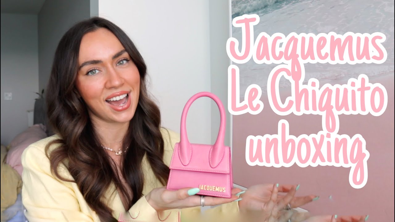 2021 unboxing the JACQUEMUS Le Chiquito bag + what fits inside?? - YouTube