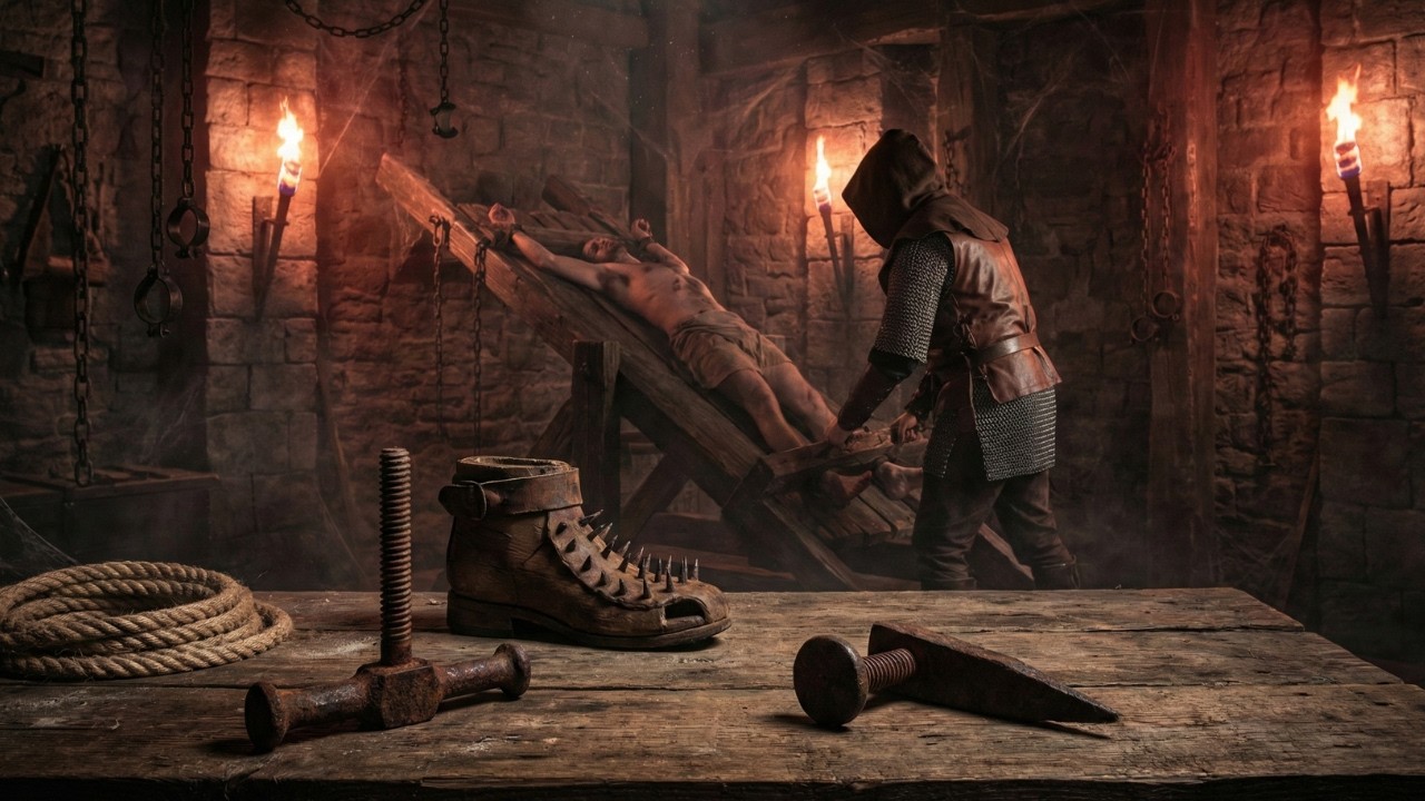 Nicht nur die Eiserne Jungfrau: Die 5 GRAUSAMSTEN Foltermethoden deutscher Burgherren