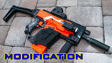 [MOD] Nerf Stryfe | KRISS Vector 3D Printed Kit!