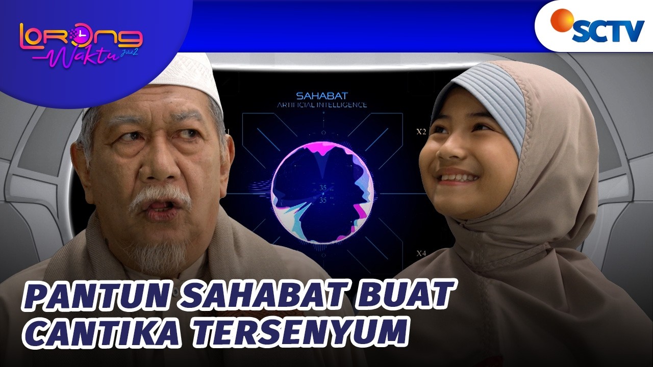 Lucu Banget! Alat Mesin Lorong Waktu Bisa Pantun?! | Lorong Waktu Jilid 2 - Episode 9