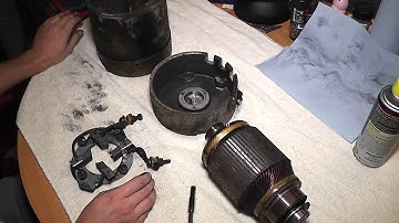 How To Build A Dune Buggy From Scratch - 009 - Golf Cart Motor Rebuild - Part 1