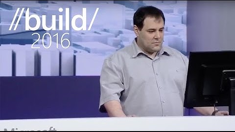 Build 2016: Hello World for Windows Ink