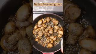 Butter Garlic Mushroom #Shorts #Recipes | #shortvideo #recipeshorts #mushroomrecipe  #youtubeshorts