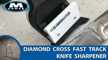 Cool Tool - Knife Sharpening Made Easy with the Diamond Cross Fast Track System