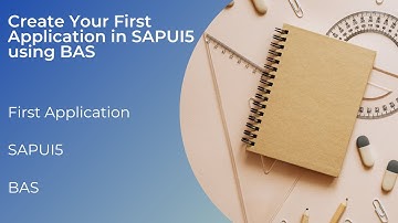 Create your First Project in SAPUI5 using BAS | Step by Step Guide | Edu Oceans