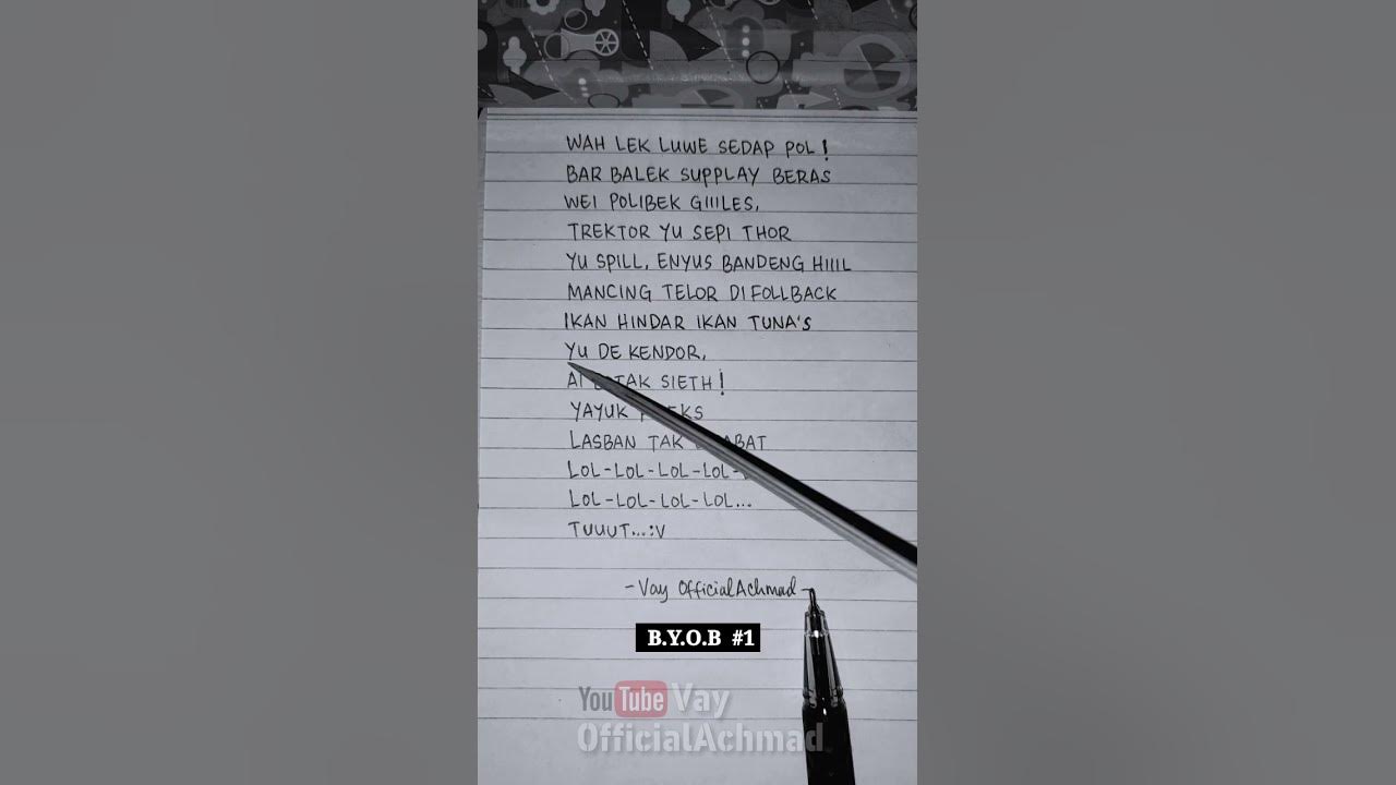 System Of A Down - B.Y.O.B | Part 1 | Yang Ku Dengar #lirikparodi