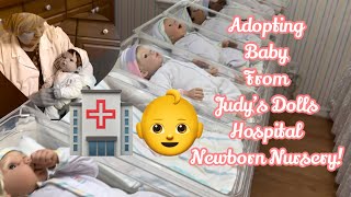 Adopting A Newborn Nursery Baby From Judy’s Dolls! Lee Middleton Doll