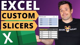 Lesson 16 - Custom Excel Slicers