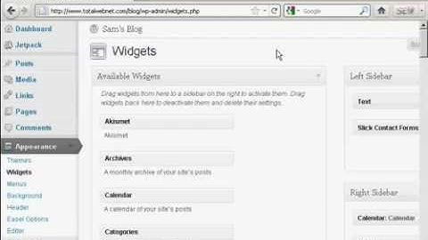 WordPress How to Insert an Aweber Form In The Sidebar