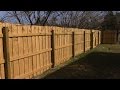 Building 70 Feet of Wooden Fence MM 93