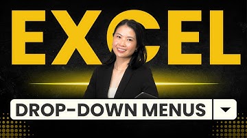 Create Drop-Down Menus in Excel Using Data Validation - Easy Tutorial