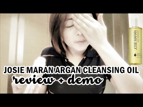JOSIE MARAN ARGAN CLEANSING OIL [3-MINUTE Review & Demo] ♥TheWickeRmoss-thumbnail