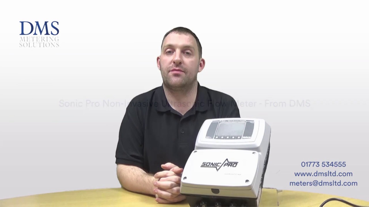 Sonic Pro Clamp-on Ultrasonic Flowmeter from DMS