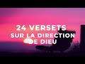 24 versets sur la direction de dieu  il te montre le chemin  canal dencouragement by prisca