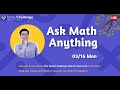 Ask Math Anything, with Po-Shen Loh - 03/16 Mon