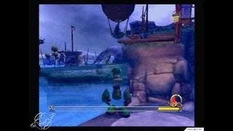 Rayman 3: Hoodlum Havoc GameCube Gameplay - Upgrading