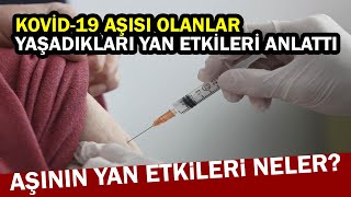 BioNTech ve Sinovac aşılarının yan etkileri