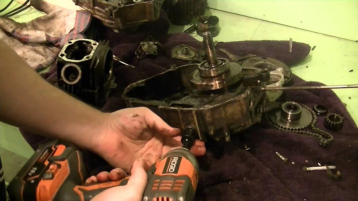 Project Quad: TaoTao 110D (Engine Case Disassembly!) - PART 3