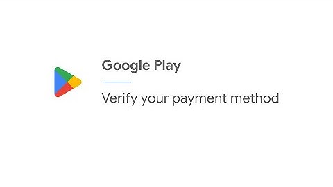 Verify your payment method