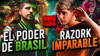 RAZORK HUMILLANDO a VIETNAM | BRASIL Hizo TEMBLAR a CHINA | FNATIC vs GAM - TES vs LOUD - MSI 2024