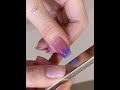 Pink-Purple Ombre Cat Eye Nails | Must-Try French Tip Nail Art