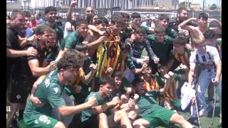 Resumen Juveniles C.F. INTER SAN JOSÉ 0-2 C.D. CASTELLÓN y celebración ascenso