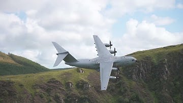 RAF Airbus Atlas A400 Mach Loop(Cad West) 5th August 2022