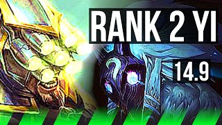 MASTER YI vs KINDRED (JGL) | Rank 2 Yi, 14/1/5, Legendary | EUW Challenger | 14.9