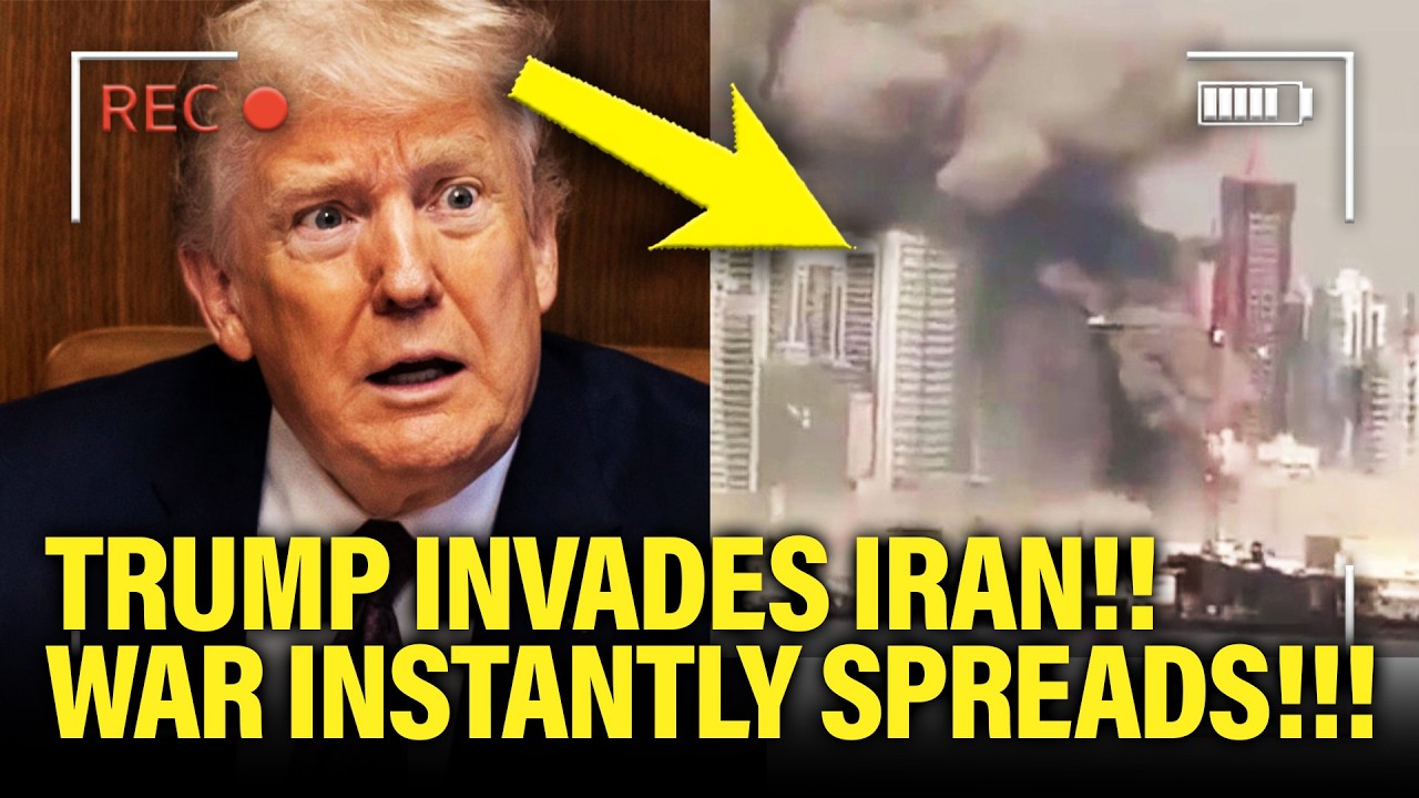 🚨All HELL BREAKS LOOSE as Trump INVADES IRAN!!