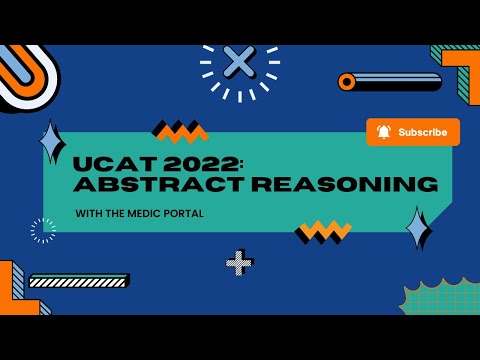 UCAT Abstract Reasoning - Medic Portal webinar replay