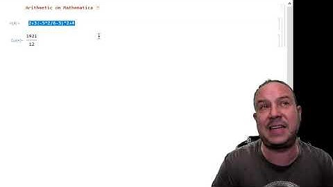 Fundamentals of Mathematica Part 1