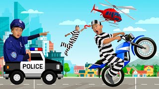 Senya And His Сartoon: Police Vs Thief