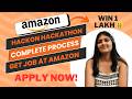 Amazon HackOn 2026 - Apply Now | Previous Year Questions 😱 | Get job at @amazon