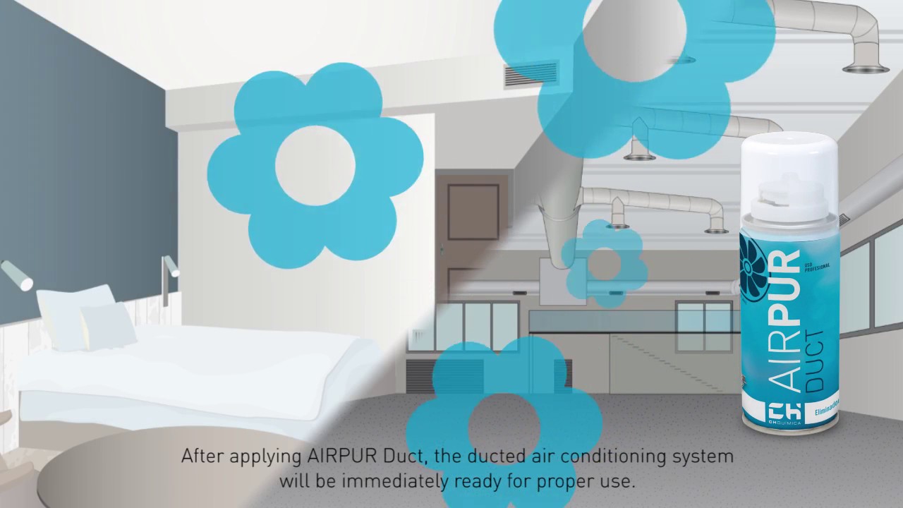 AIRPUR DUCT Odor remover for air conditioning circuits vehicular