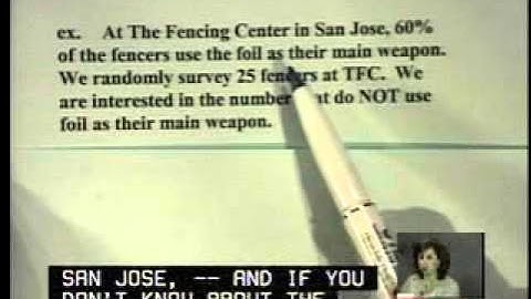 Collaborative Statistics Chapter 04 captioned