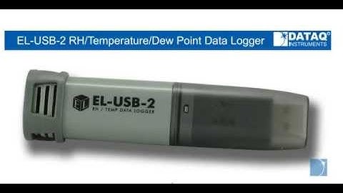 Introducing the EL-USB-2 Temperature and Humidity Data Logger
