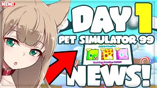 PS 99 DAILY NEWS DAY #1! - ALL YOU HAVE TO KNOW! (Pet Simulator 99)