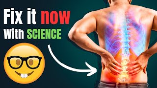 How To Get Rid of BACK PAIN (with science)