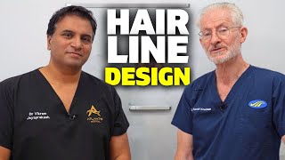 Hair Line Design (Natural Looking Hair Line)