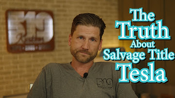 Tesla Model 3 Salvage Title Rebuild Discussion