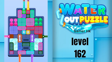 Water out puzzle level 162 Walkthrough Solution 
