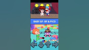 Baby BF - GF - Pico - FNF Mobile Mod #fnf #fridaynightfunkin