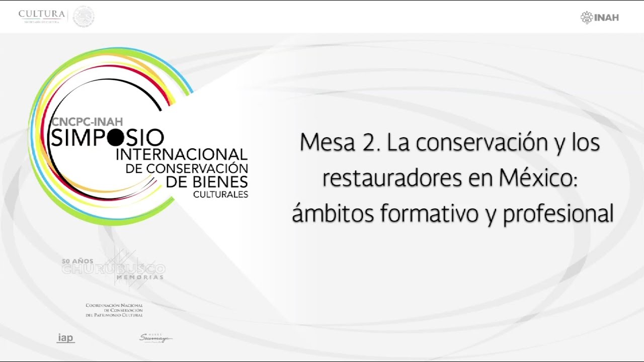 zonasinhunter Mesa 2. La conservación y los restauradores en México: ámbitos formativo y profesional