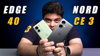 Oneplus Nord CE 3 5G vs Moto Edge 40 | Best Camera, Performance, Display | ULTIMATE COMPARISON