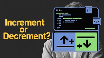 🔄 Increment & Decrement Operators Explained | ++ and -- Made Easy!!