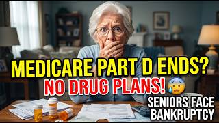 Medicare Part D Coverage Ends Forever No Prescription Help, No Drug Plans… Seniors Face Bankruptcy!