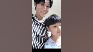 [ENG] Wooyoung's little sibling appears on live #ateez 