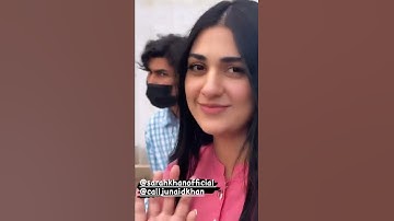 Thumbnail of sarah khan junaid khan #humtum bts ramzan drama 2022 #sarahkhan #junaidkhan