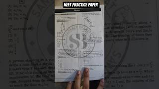 neet practice paper #exam #neet #class12 #boardexam